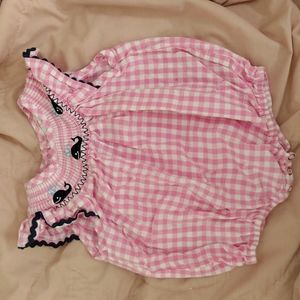 Smocked Romper